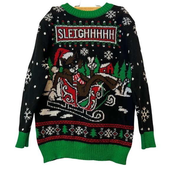 Well Worn Other - Well Worn Girls / Boys Holiday Christmas Crew Neck Pull Over Ugly Sweater